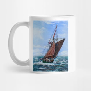 BOY LESLIE BUILT IN GALMPTON DEVON UK Mug